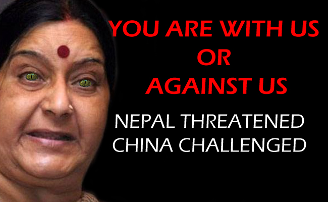 India to Nepal: You are with us or Against us!