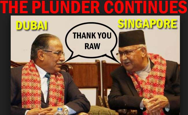 Thank you RAW, Nepal’s Plunder continues!