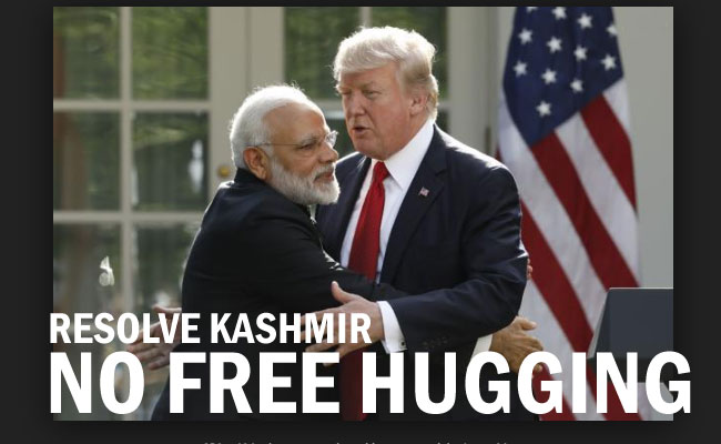 US President Trump Pressure on India to resolve Kashmir Issue vital!