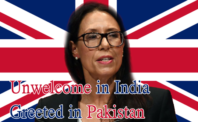 Unwanted in India, UK MP Debbie Abrahams greeted in Pakistan