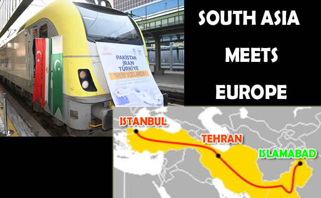 South Asia meets Europe: From Islamabad to Istanbul via Tehran!