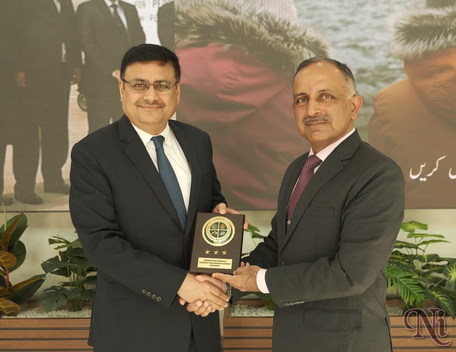 Nepal: Ambassador Tapas Adhikari meets NDMA Chairman in Islamabad